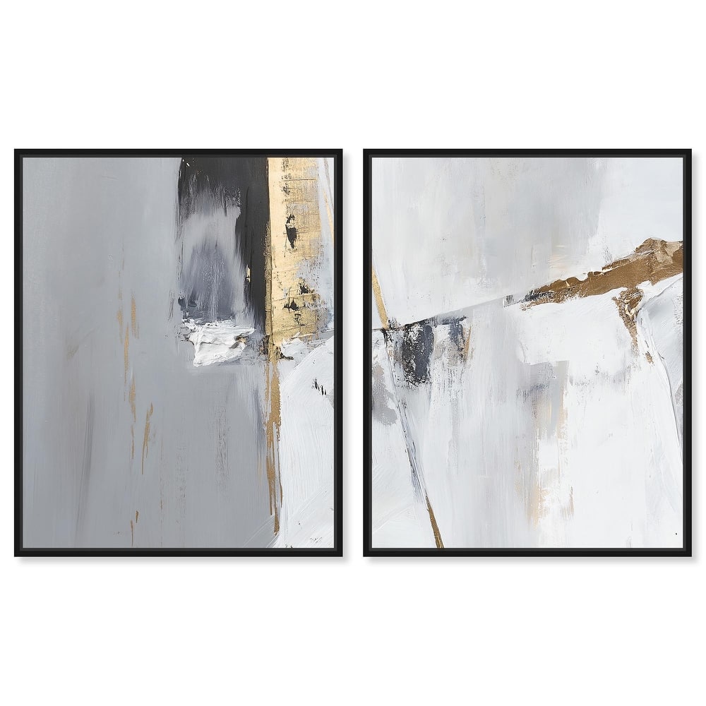 Cracks of Creation I Canvas Set of 2 by Art Remedy