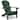 WINSOON All Weather HIPS Outdoor Plastic Adirondack Chairs Set of 4