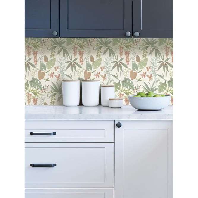 NuWallpaper Warm Maldives Peel & Stick Wallpaper