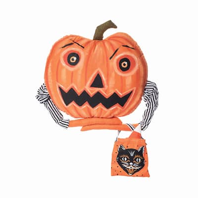 Retro Jack Zombinaland Halloween Decorative Soft Figurine Pillow