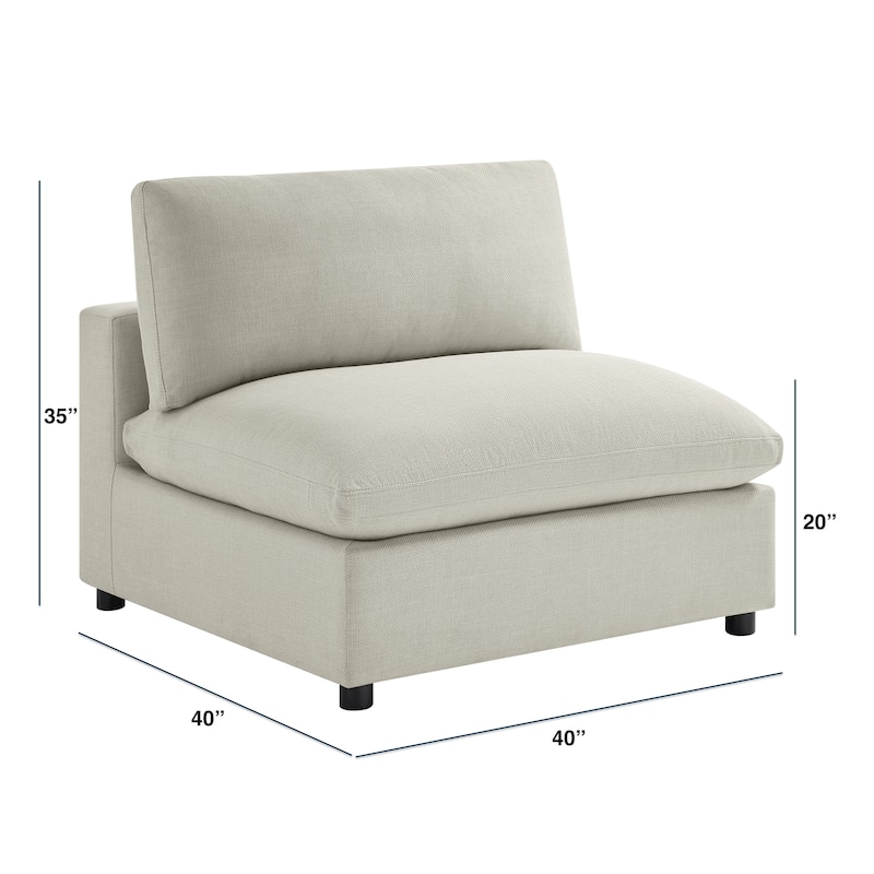 Cambrai Armless Slipper Accent Chair by Greyson Living