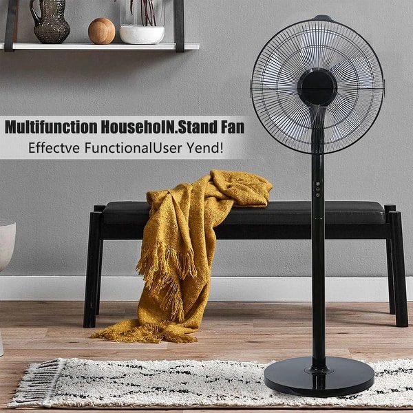 BEYOND BREEZE Oscillating Table Fan 12-Inch, Quiet 3-Speed Portable Small  Desk Fan with Adjustable Tilt and Safety Grille, Ideal for Bedroom, Office,  Home 