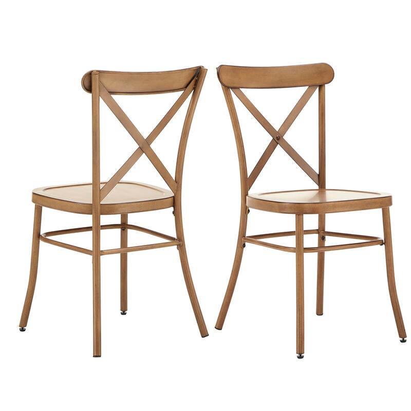 Wilmington II Oak Wood Finish 48" Rectangle Dining Set by iNSPIRE Q Classic