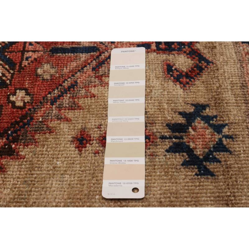 ECARPETGALLERY Hand-knotted Konya Anatolian Khaki Wool Rug - 2'10 x 10'5