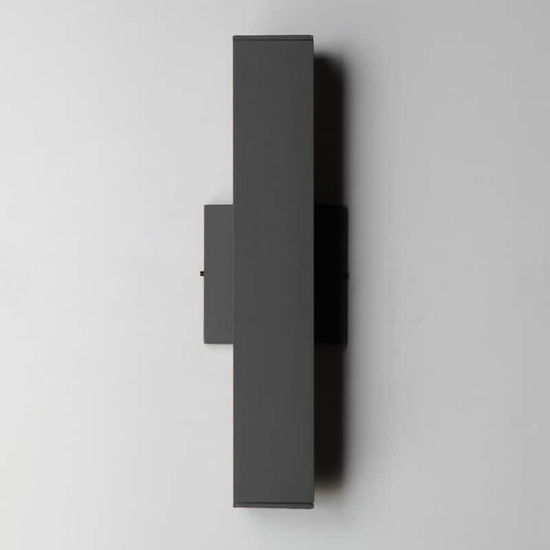 Maxim 86423 Culvert 2 Light 15" Tall LED Outdoor Wall Sconce