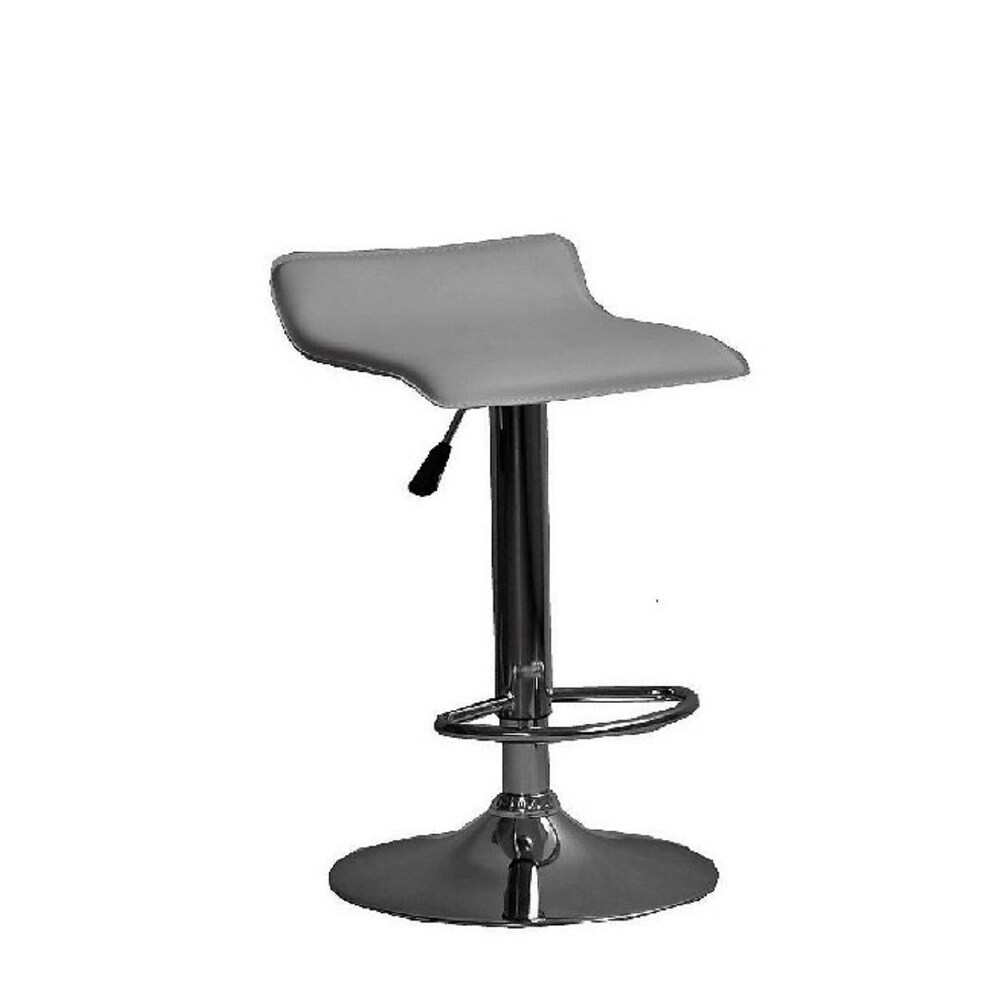Grey bar top stools no back