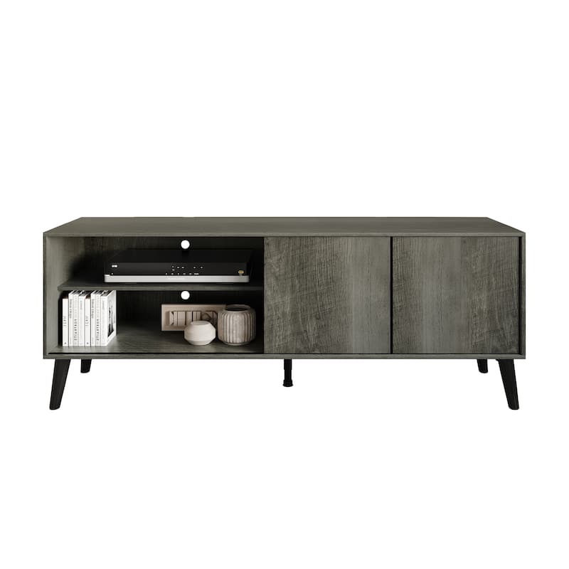CraftPorch Contemporary TV Stand Console - Grey