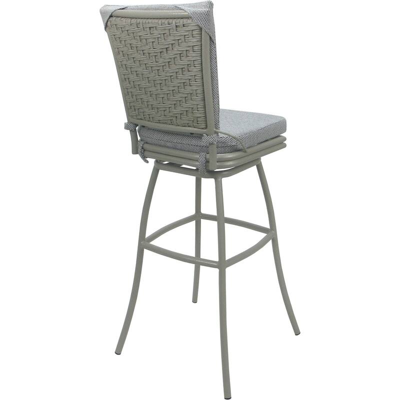 Outdoor Patio Counter 26" 30" Extra Tall 34" Bar Stool - Ofir Armless