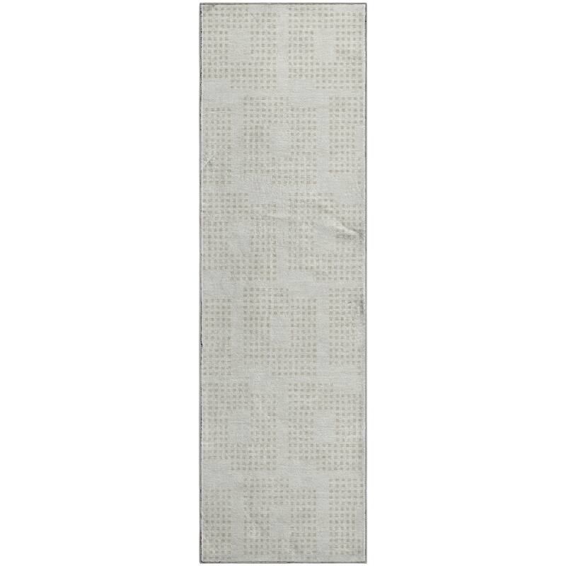 Premium Washable Super Soft Modern Houndstooth Mayfield Rug