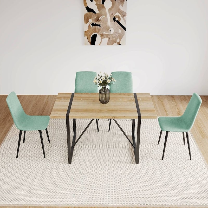 Modern Upholstered Dining Chairs Set of 4