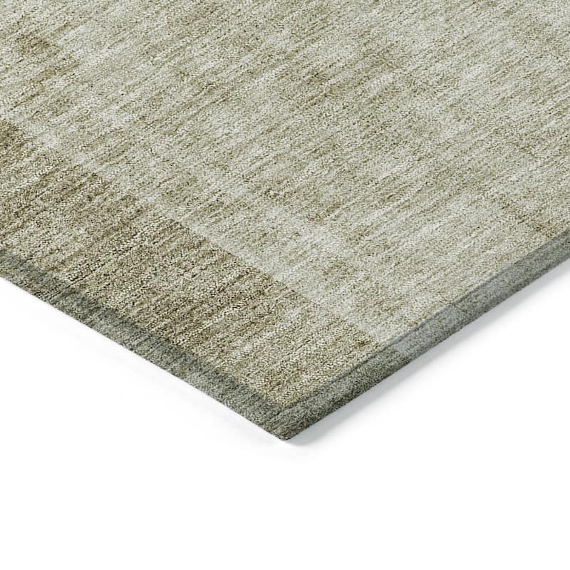 HomeRoots Geometric Transitional Rectangle Outdoor Rug
