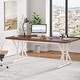 preview thumbnail 36 of 53, 70.8-Inch Executive Desk, Large Computer Office Desk Workstation