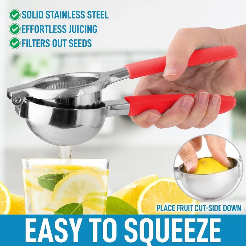 Zulay Kitchen Large Manual Citrus Press Juicer