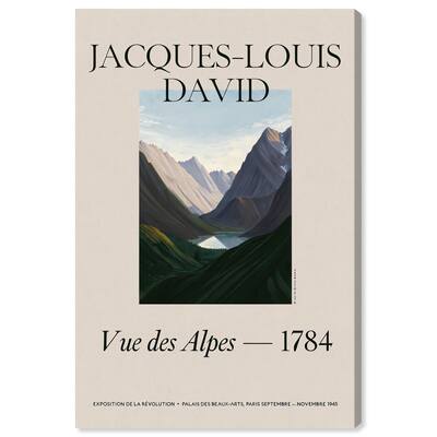 Mountains of 1784 Canvas by Art Remedy, Gallery Wrapped