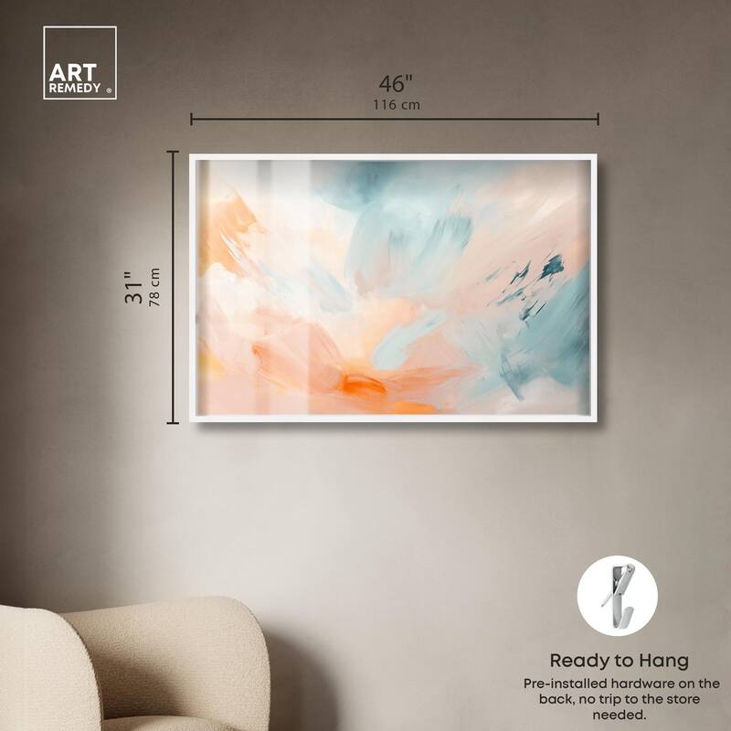 Sunrise Palette I Shadowbox by Art Remedy
