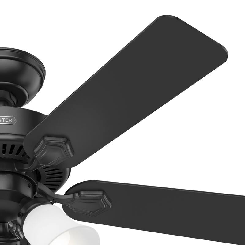 Hunter 44" Swanson Ceiling Fan with LED Light Kit & Pull Chain - Casual Traditional - 4 Speed DC Motor - ENERGY STAR!