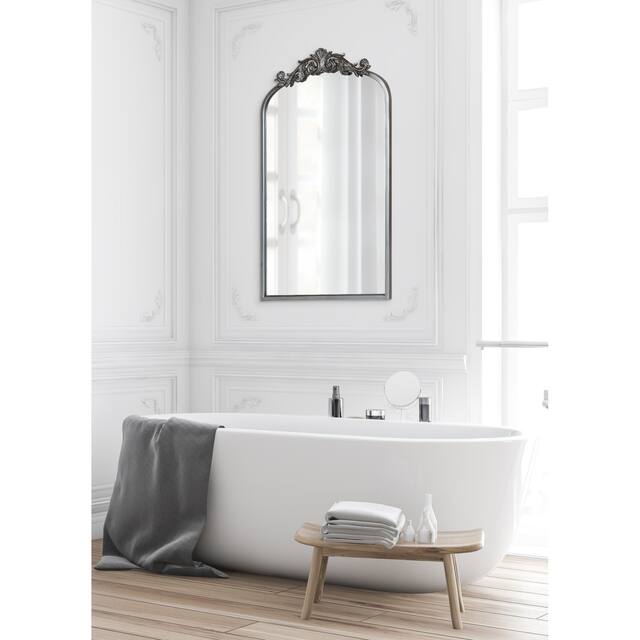 Kate and Laurel Arendahl Traditional Baroque Arch Wall Mirror