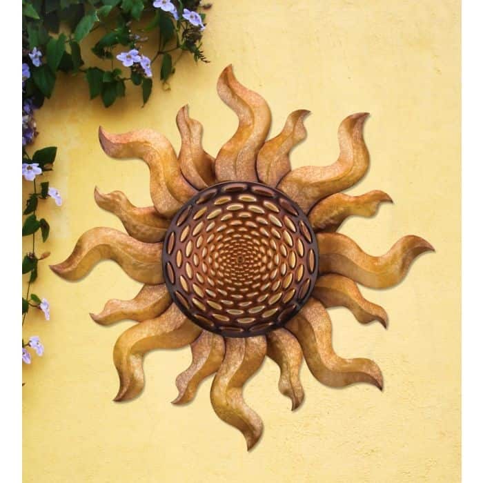 August Sun Wall Decor 24"