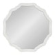 preview thumbnail 8 of 6, Kate and Laurel Ripling Decorative Scallop Wall Mirror - 26" Diameter