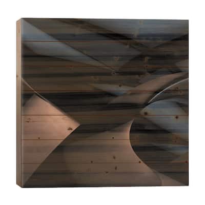 Silver Gold Print On Wood by Gilbert Claes - Multi-Color