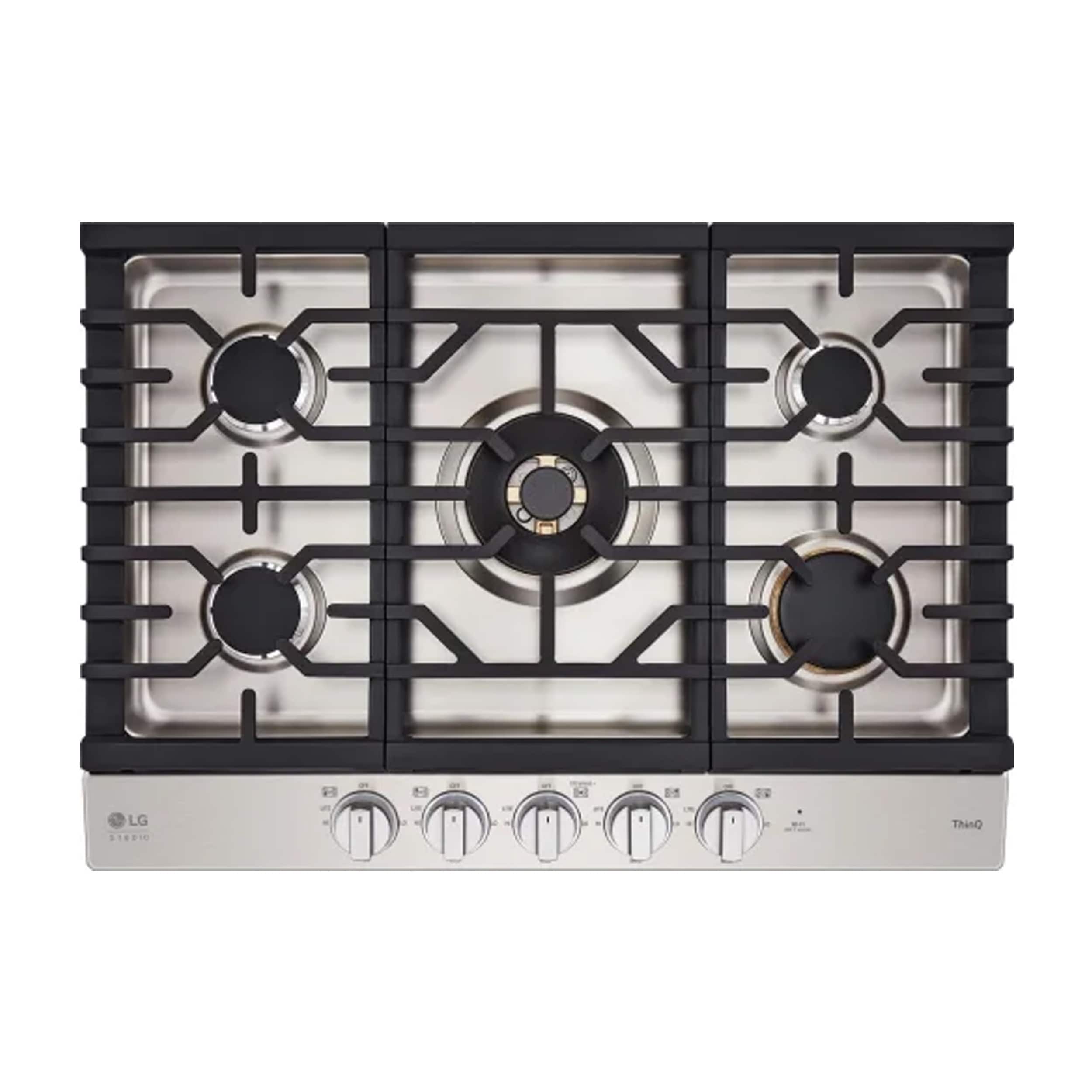 LG Studio 30IN ULTRAHEAT GAS COOKTOP WITH EASYCLEAN - MODEL CBGS3028S