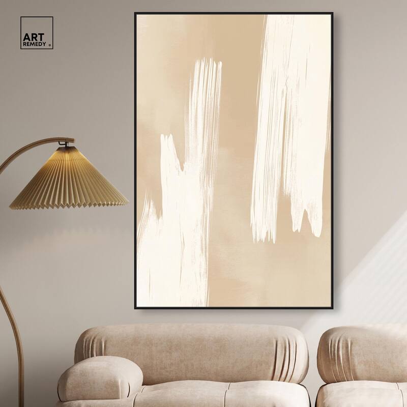Gestural Grains II Canvas by Art Remedy
