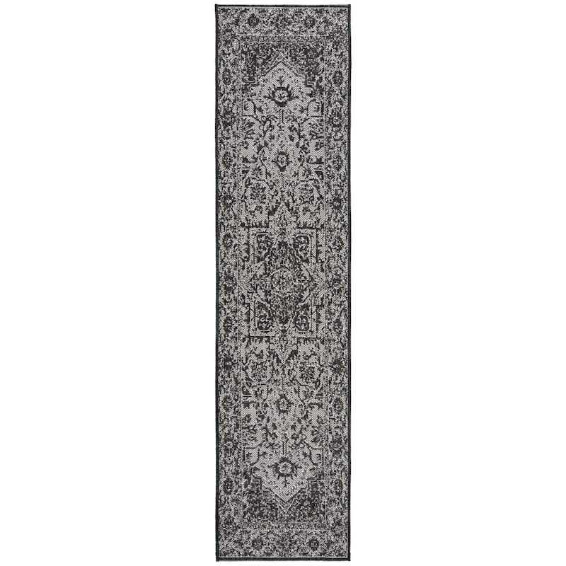 SAFAVIEH Linden Rick Indoor/ Outdoor Waterproof Patio Backyard Rug
