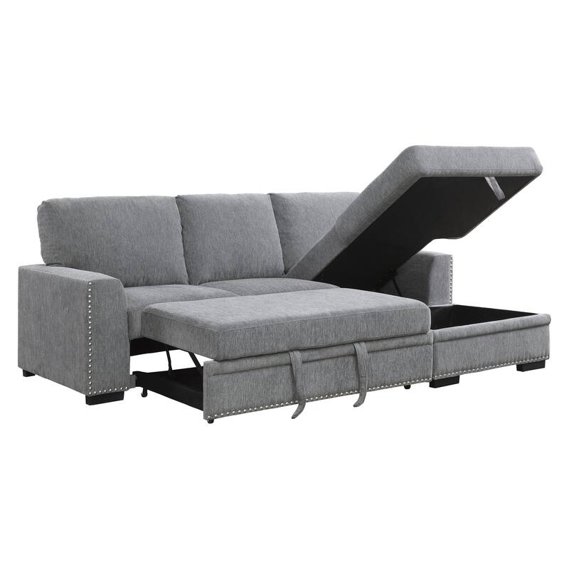 Tolani Sectional Sofa with Pull-Out Bed and Right Chaise