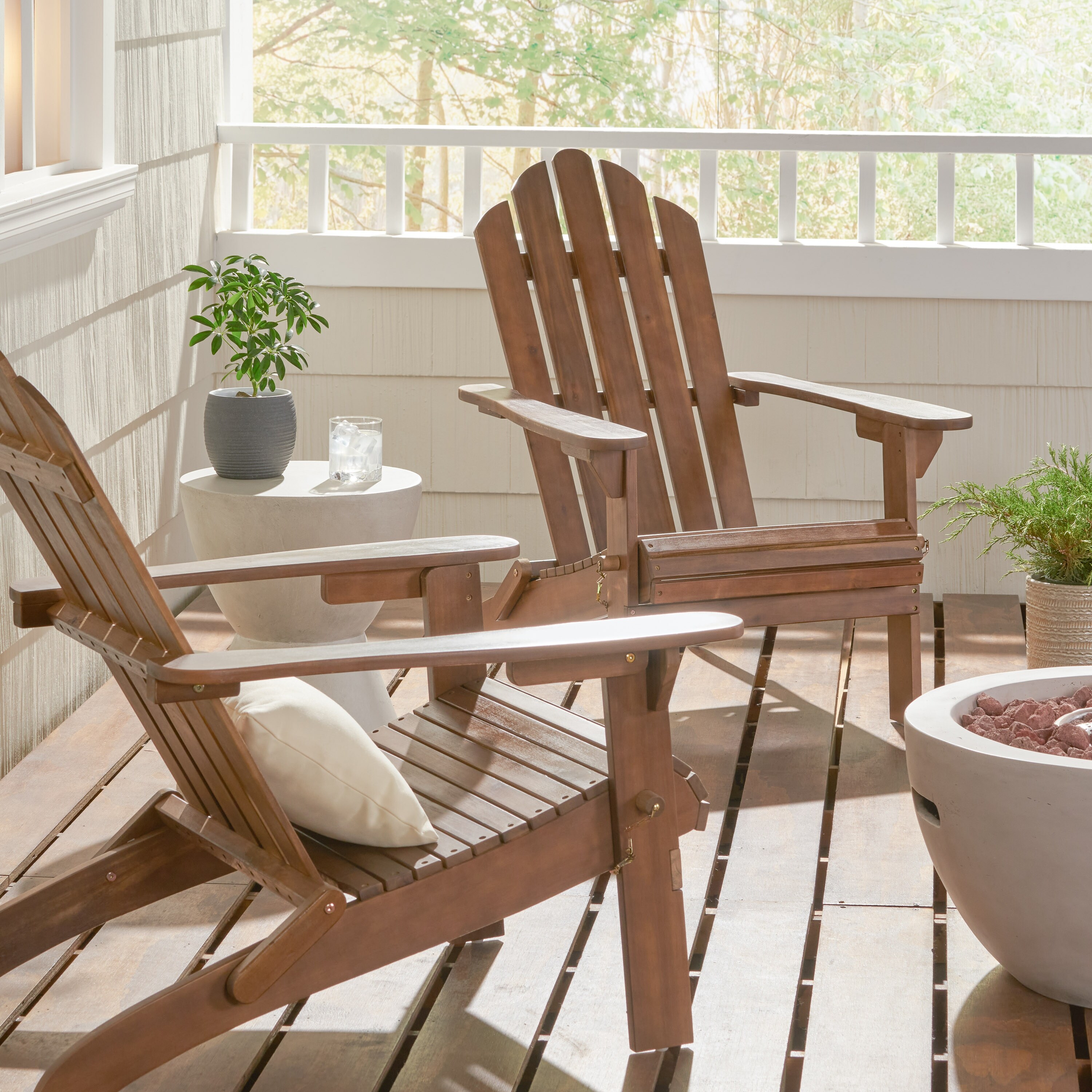 Acacia adirondack 2025 chair
