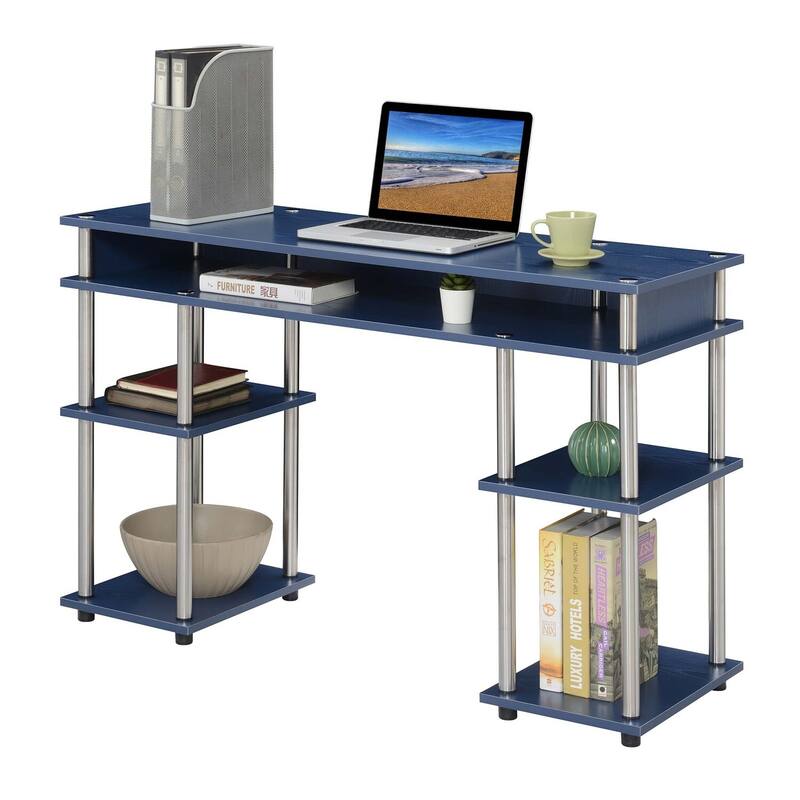 Student Desk - No Tools Needed - Chic Design for Home Office & Dorm