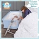 preview thumbnail 17 of 24, Dream On Me Skylar Bassinet in Grey