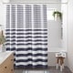 preview thumbnail 29 of 39, Madison Park Ariana Ombre Waffle Shower Curtain 72X72" - Blue
