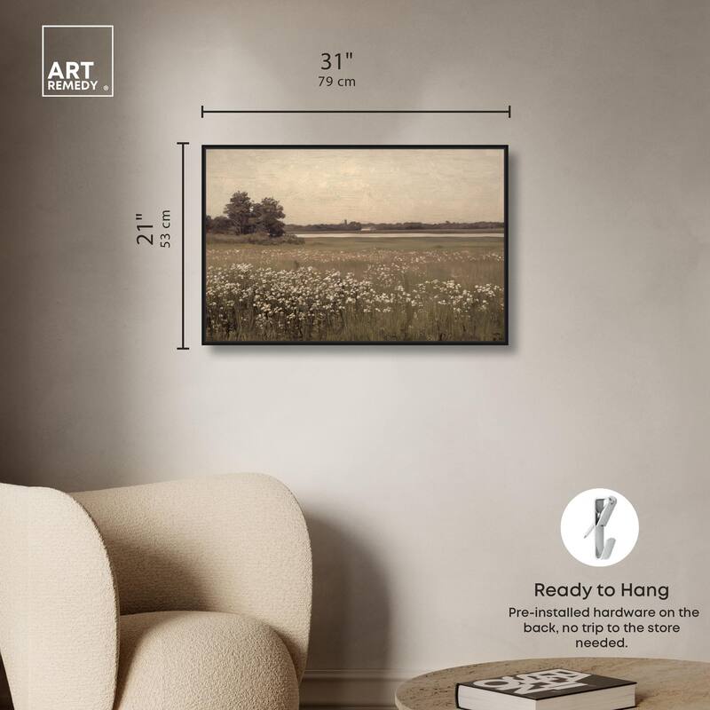Hazy Day Canvas by Art Remedy