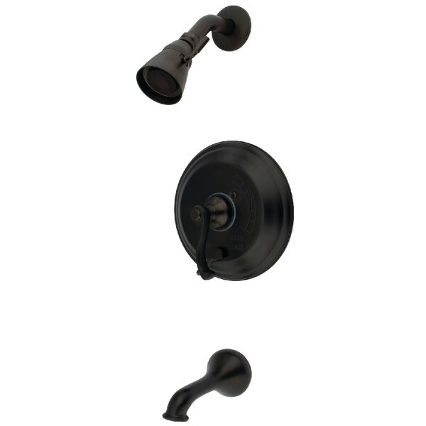 Kingston Brass KB363.0FL Restoration Tub and Shower Trim Package with 1.8 GPM Single Function Shower Head - Oil Rubbed Bronze