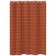 preview thumbnail 1 of 3, Boho Arrow Bathroom Fabric Bath Shower Curtain - Ivory Burnt Orange Modern Farmhouse Southwest Shabby Chic for Bohemian Diamond