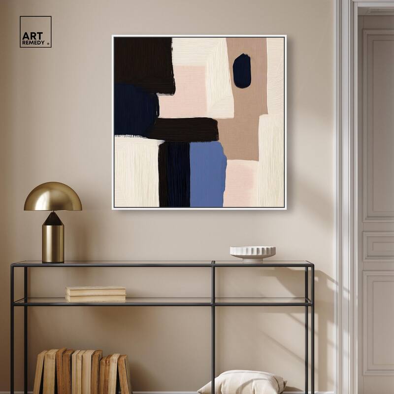 Blue Quietude II Canvas by Art Remedy