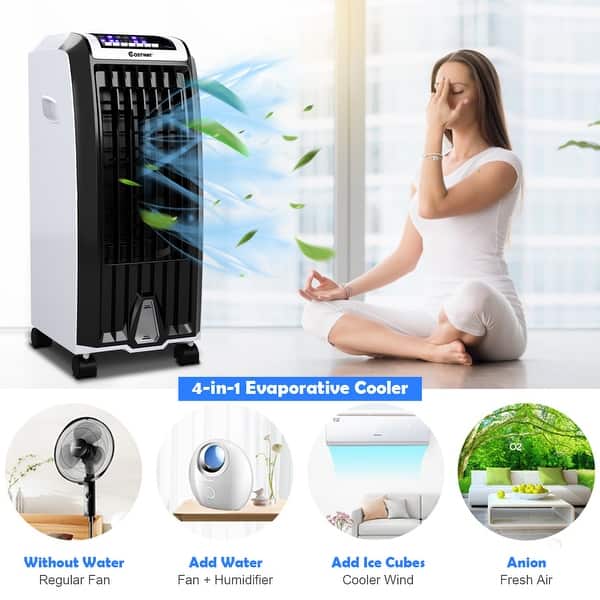 Evaporative Portable Air Conditioner Cooler Fan Indoor with Remote Control Room Evaporative Portable Air Conditioner Cooler Fan Indoor with Remote Control Room