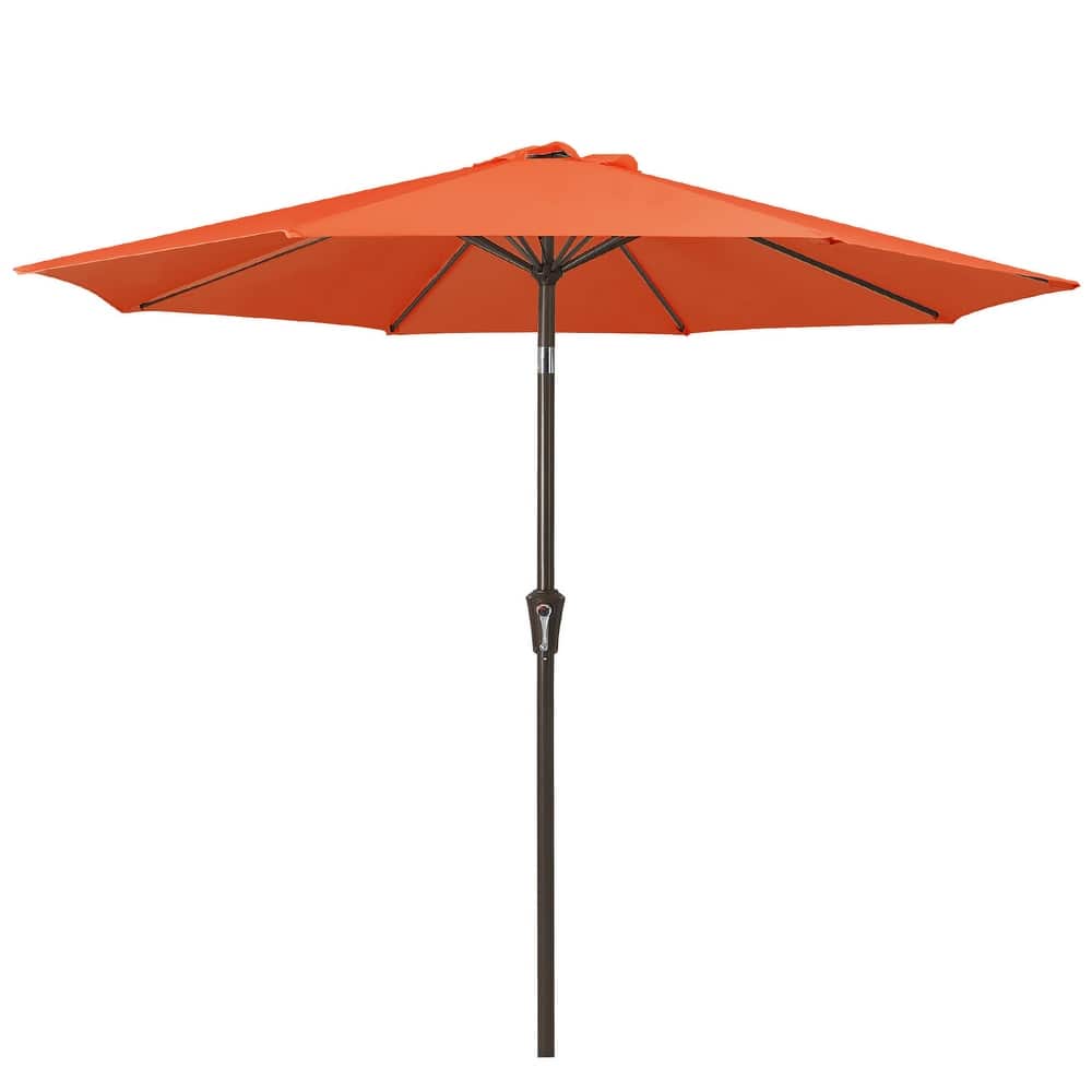 10ft Patio Market Umbrella with Crank & Tilt,UV-Risistant