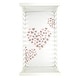 preview thumbnail 4 of 3, Lambs & Ivy Signature Heart to Heart Pink/White Fitted Crib Sheet