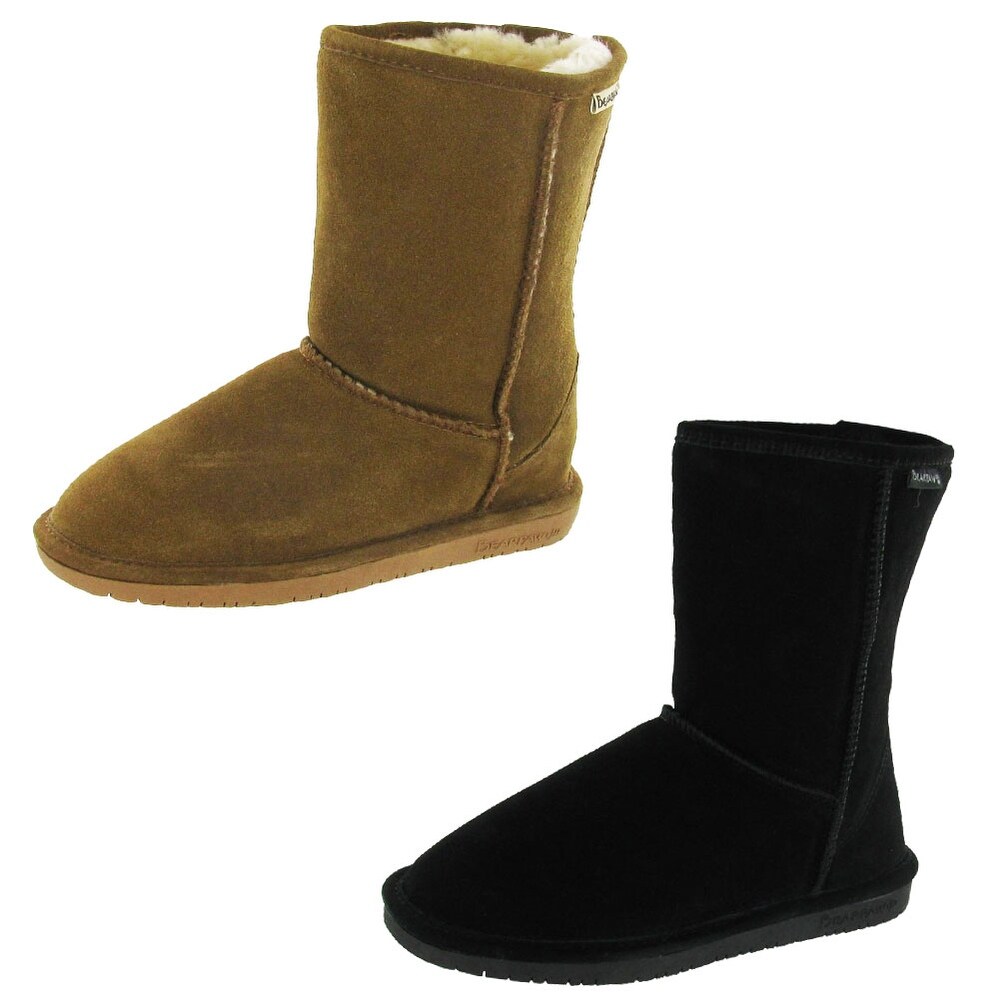 Shop Bearpaw Emma 10 Women S Suede Sheepskin Wool Winter Boots