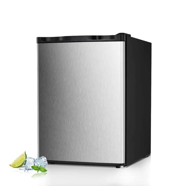 JEREMY CASS Mini Compact Manual Defrost Upright Freezer with R600a