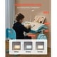 preview thumbnail 34 of 40, UIMOSO Kids Study Chair and Desk Set, Study Desk and Chair for Kids, Adjustable Height Kids Study Desk with Chair
