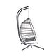 preview thumbnail 20 of 21, Outdoor Rattan Hanging Chair Patio Wicker Egg Chair