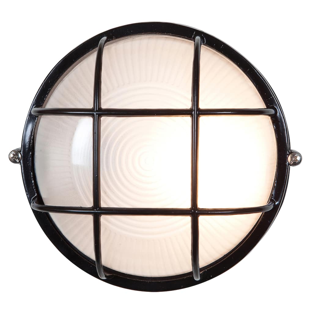 Access Lighting Nauticis Dual Mount - Round 10" Wet Location Bulkhead - Frosted Glass Shade