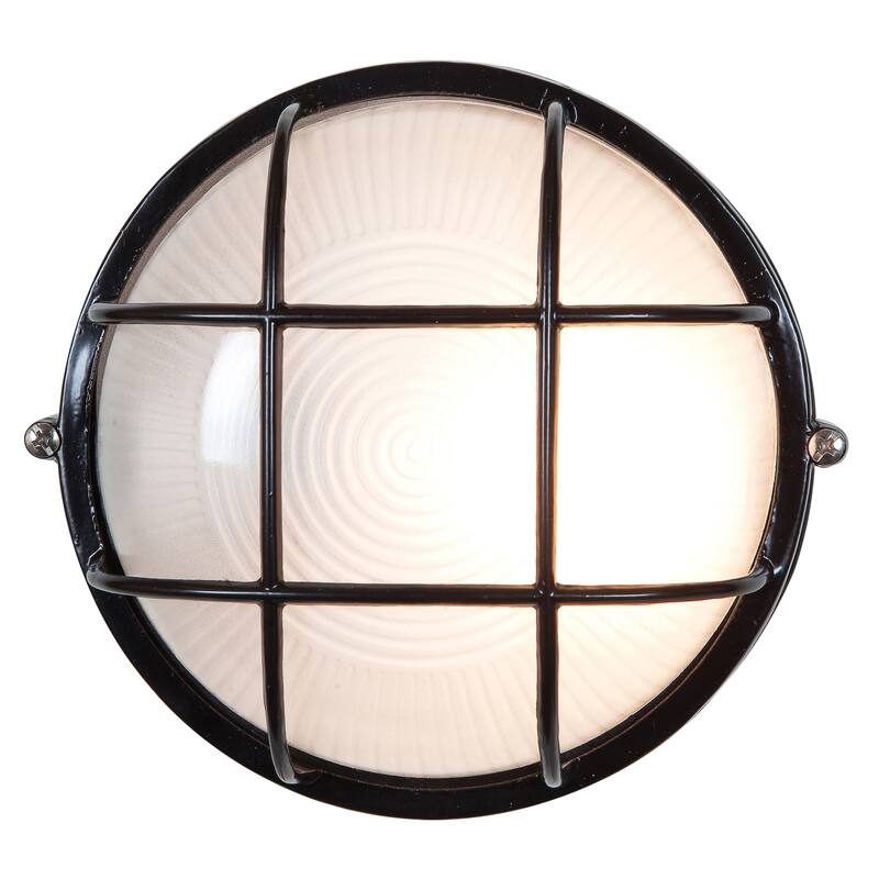 Access Lighting Nauticis Dual Mount - Round 10" Wet Location Bulkhead - Frosted Glass Shade