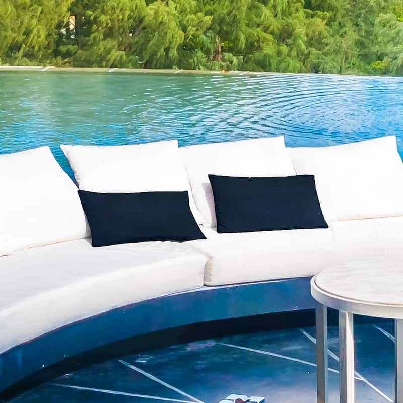A1HC All-weather Waterproof Outdoor Throw Pillow Covers, Set of 2