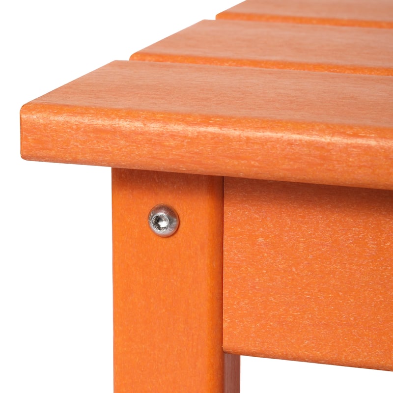 Laguna Hdpe All Weather Outdoor Patio Rectangular Coffee Table