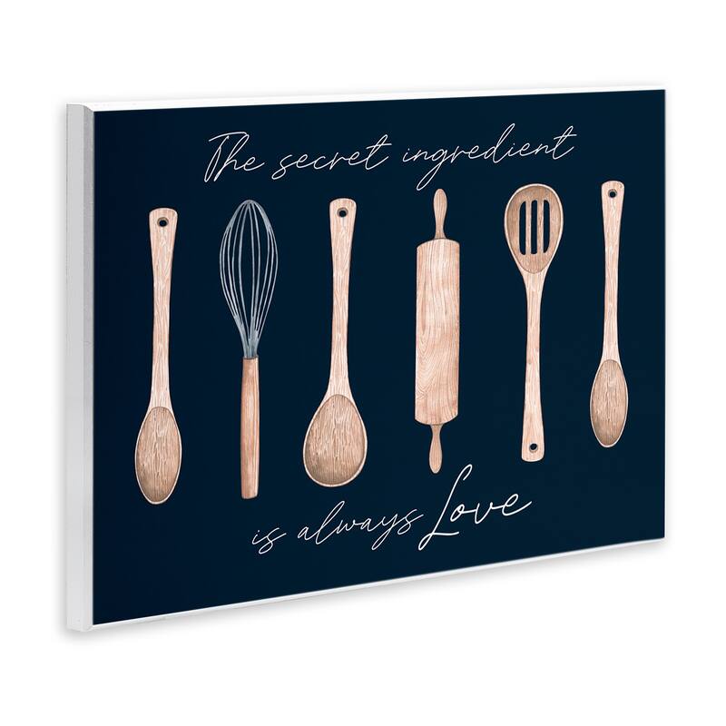 Stupell Secret Ingredient Always Love Wall Plaque Art Design By Lux + Me Designs