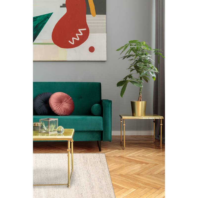 ECARPETGALLERY Braid weave Sienna Cream Wool Rug - 5'0 x 7'8