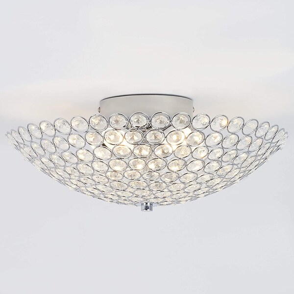 silver bedroom ceiling light